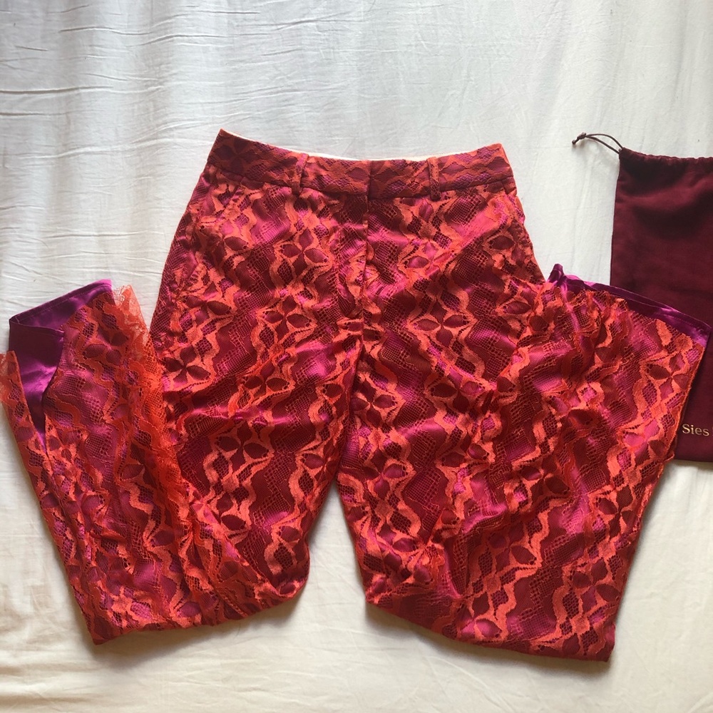 NEW SIES MARJAN LACEY DRESS PANTS WITH DUST BAG